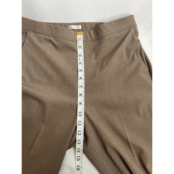 Drapers and Damons Brown Pull On Trousers Pants Size S Bi Stretch Minimalist - Picture 8 of 8
